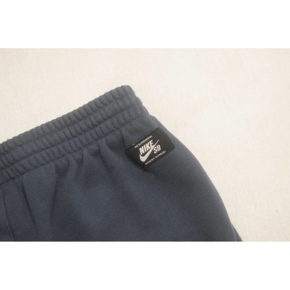 Nike SB Sweat Gym Shorts‎ Blue Performance Cotton Blend W/ Pockets Boys XL